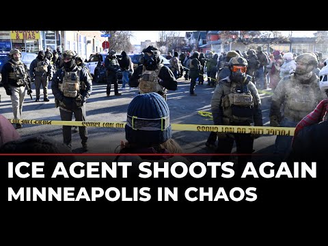 Minneapolis News LIVE: ICE Agent Shoots Again, City Erupts in Chaos as Protests Surge | ICE Shooting