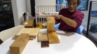 秦野市の注文住宅  大工講座  無垢の床材③