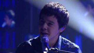 David Archuleta - Imagine - American Idol season 9 - april 7 2010 HQ