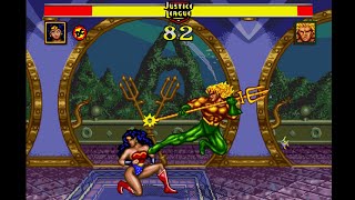 Wonder Woman vs Aquaman | Justice League Task Force