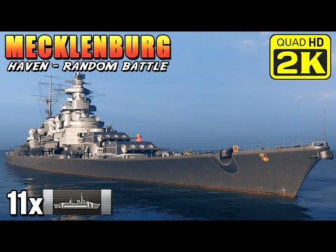 Battleship Mecklenburg - brave move changed the fate of the battle