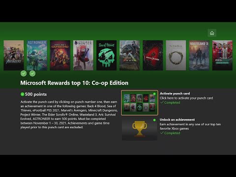 Microsoft Rewards top 10: Co-op Edition