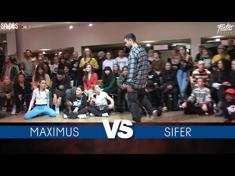 SNIPES FUNKIN STYLEZ 2019 - MATM Freestyle Best 16 - MAXIMUS vs. SIFER