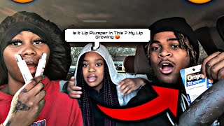 I Put Orajel In My Little Sister 👩 Lip Gloss To See Her Reaction …(Must Watch 😂)