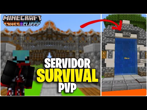 SURVIVAL PVP Server for Minecraft 1.18 |  ECONOMY / Plots / OP Charms