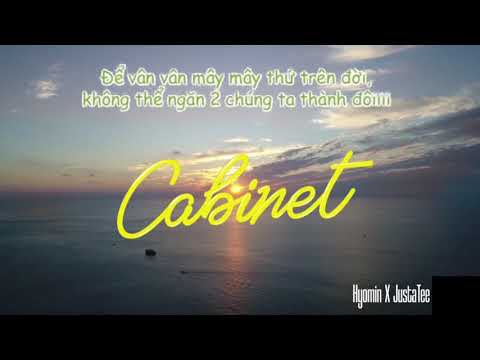 [Lyrics Video] Cabinet | HYOMIN(효민) × JustaTee | Nightcore