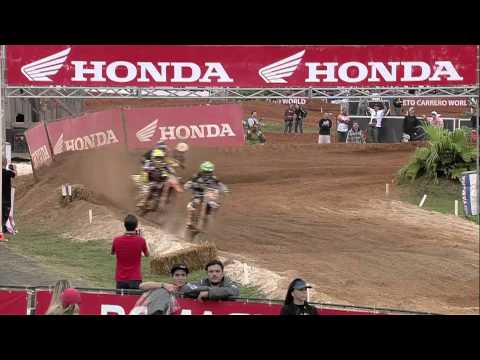 MXGP of Brazil 2013 - Antonio Cairoli overtakes Kevin Strijbos - Motocross