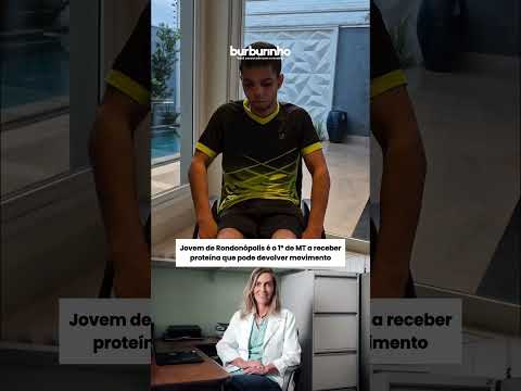 Jovem de Rondonópolis é o 1° de MT a receber proteína que pode devolver movimento