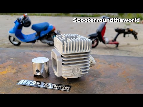 What's inside : MXS racing cylinder, minarelli vertical