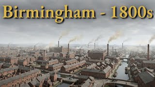 Birmingham 1800s: Britain’s Industrial Engine (AI Reconstruction)