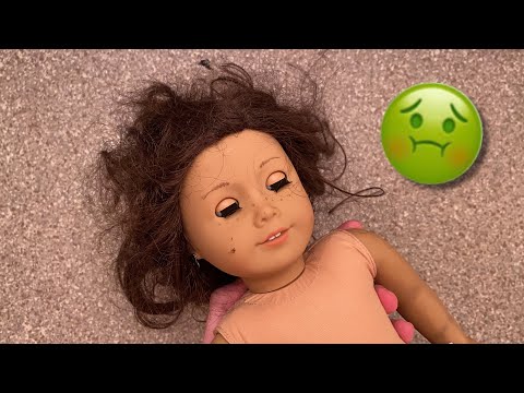 Restoring An American Girl Dolls Hair #Shorts