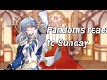 Fandoms React To Sunday Part 3 Set Speed 2x