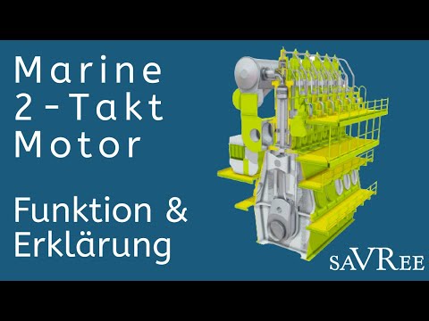 Marine 2-Takt Motor erklärt - Wie er funktioniert!