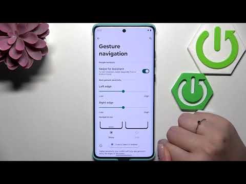 MOTOROLA Edge 60 Fusion – Gesture Navigation Bar Settings