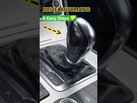 How to Start  an Automatic Car| Easy 6 Steps! 🚗