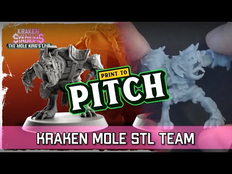 Kraken Mole Skaven Team - 3D Printing Blood Bowl | Print to Pitch (Bonehead Podcast)