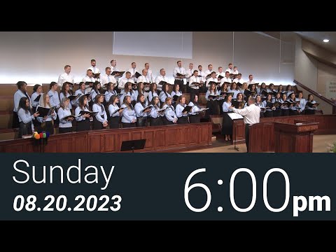 08/20/2023 Sunday 6pm - Full Service