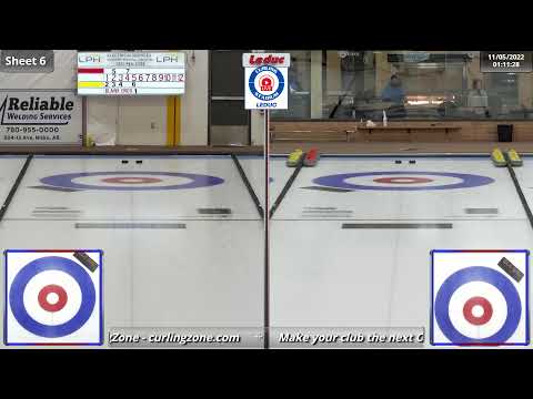 Michelle Hartwell vs. Claire Booth - Draw 3 - Curling Stadium Alberta Curling Series #4
