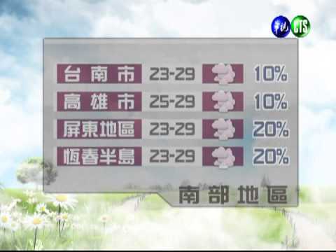 2012.11.11 華視午間氣象 莊雨潔主播