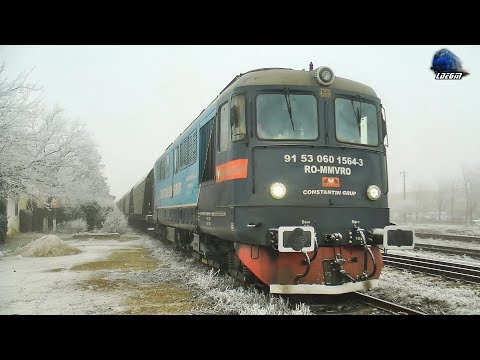 LDE2100 60-1564-3 la Manevră/Shunting in Gara Oradea Vest Station - 13 January 2020