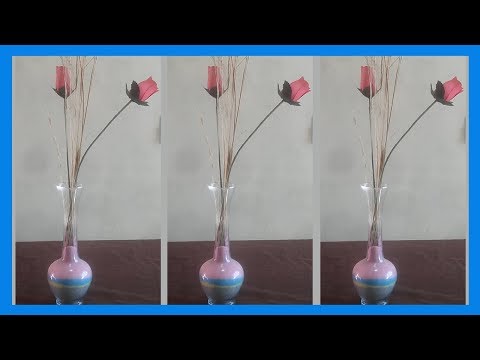 Como hacer Floreros - Centro de mesa - Decoración de  interiores-El Mundo de MyG