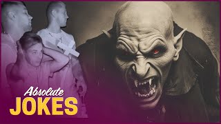 Spending 24 Hours Alone In The Woods Hunting For Dracula | Celebrity Ghost Hunt | Absolute Jokes