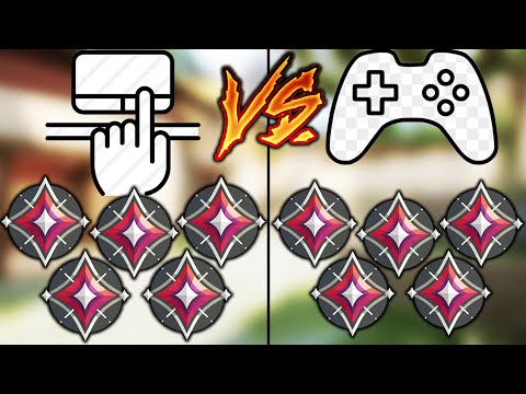 Valorant: 5 Trackpad VS 5 Controller Players! // [Immortal Game!] - Who Wins?