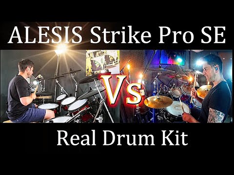 Alesis Strike Pro SE Vs Acoustic Drum Kit