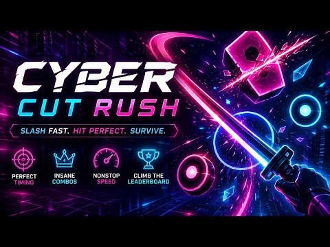 Cyber Cut Rush: Neon Slash