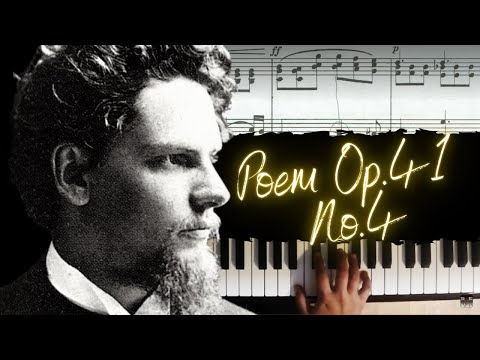 Zdeněk Fibich: Poem Op.41 No.4 │ Classical Piano Lesson #3