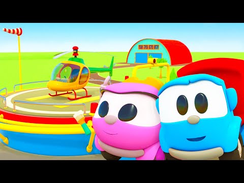 Leo und Co. bauen am Flughafen einen Heliport. Die neue Folge | Leo der Lastwagen