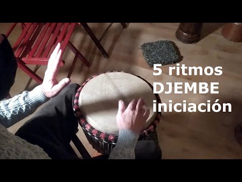 5 Ritmos DJEMBE iniciacion