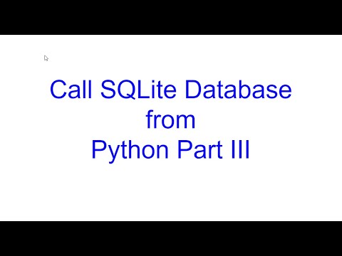 Connect Python To Sqlite Databases Part 3 Learn Python From Scratch 10 Kovolff