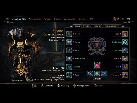 NEW Mod 27 Wizard Thaumaturge MAX DPS Loadout for Defence of the Moondancer Neverwinter