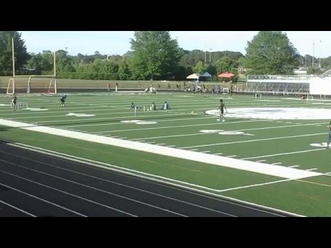 Kaylah Lumsden 200m Finals 24.73 Regional 4/19/2016