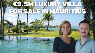 €9.5M Luxury Villa for Sale in Mauritius | Lagoon & Golf Views | Anahita Real Es