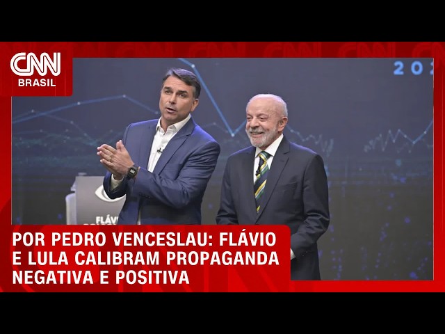 Flávio e Lula calibram propaganda negativa e positiva na reta final da eleição | CNN 360°