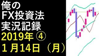俺のFX投資法の実況記録　2019年１月14日（月）④