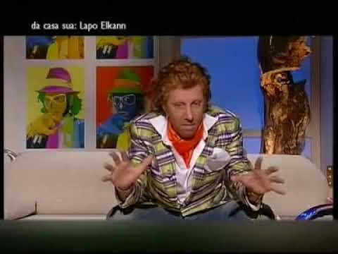 LAPO ELKAN - Imitazione Ubaldo Pantani - Lapo incontra Morgan