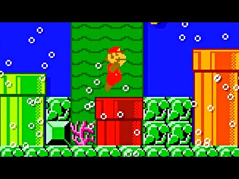 Super Mario Maker 2 🔧 2-2 Pipeline Oasis 🔧 M4R10ooo