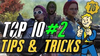 Fallout 76 TOP 10 TIPS & TRICKS 2: Guide #Fallout76