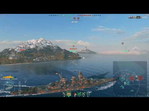 Friedrich der Große Solo Face Off 1 Yamato, 1 Minotaur and 1 Izumo