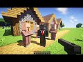 I SAVED THE VILLAGERS FROM GROX In Minecraft ! Tax Season For The Villagers