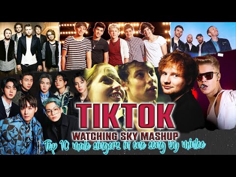 TIKTOK Mashup - Top 10 Famous Male Singers In One Song - MinLee x WATCHING Sky  x Sayyad Khan