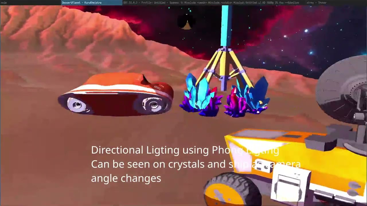 desert planet: building a real-time 3d scene in opengl
