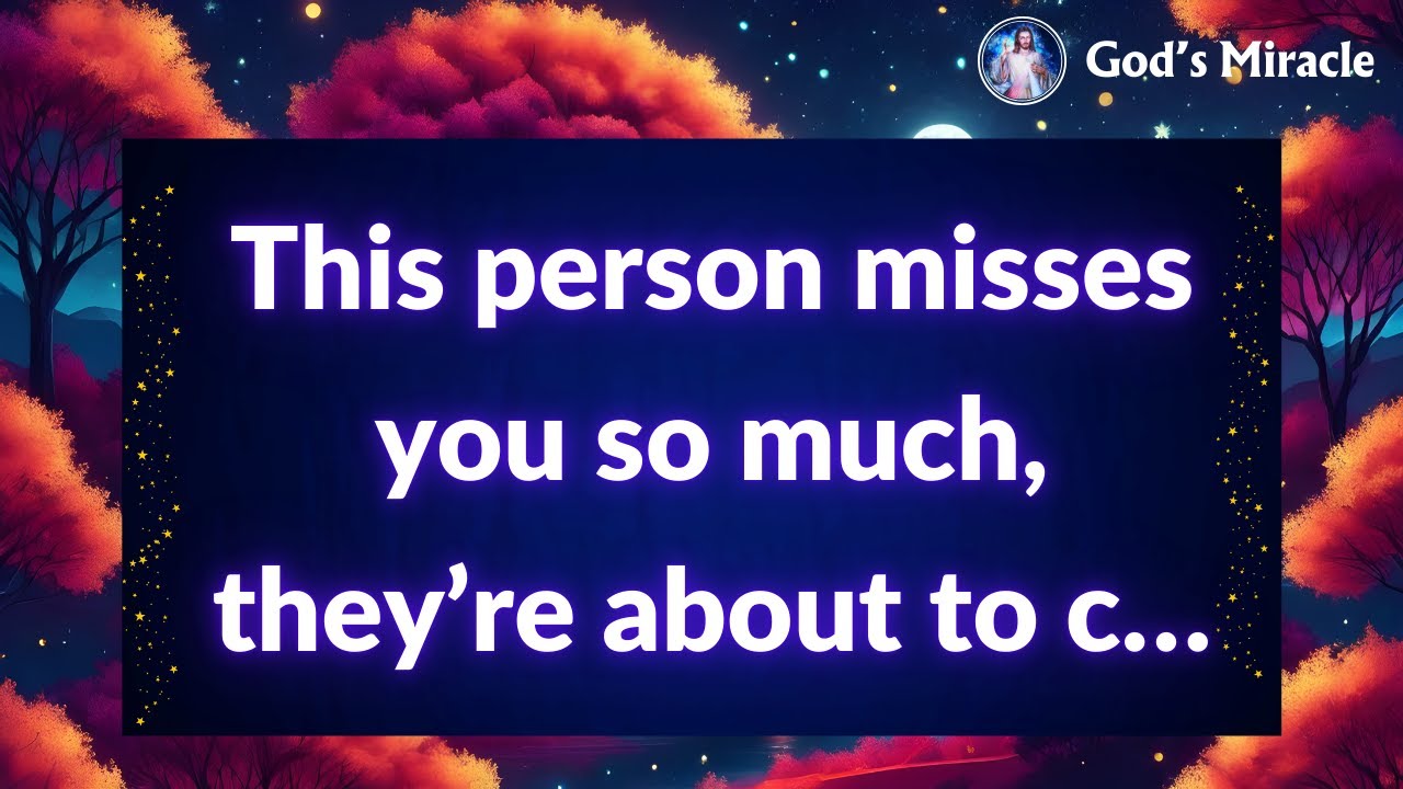 💌 This person misses you so much, they’re about to c…