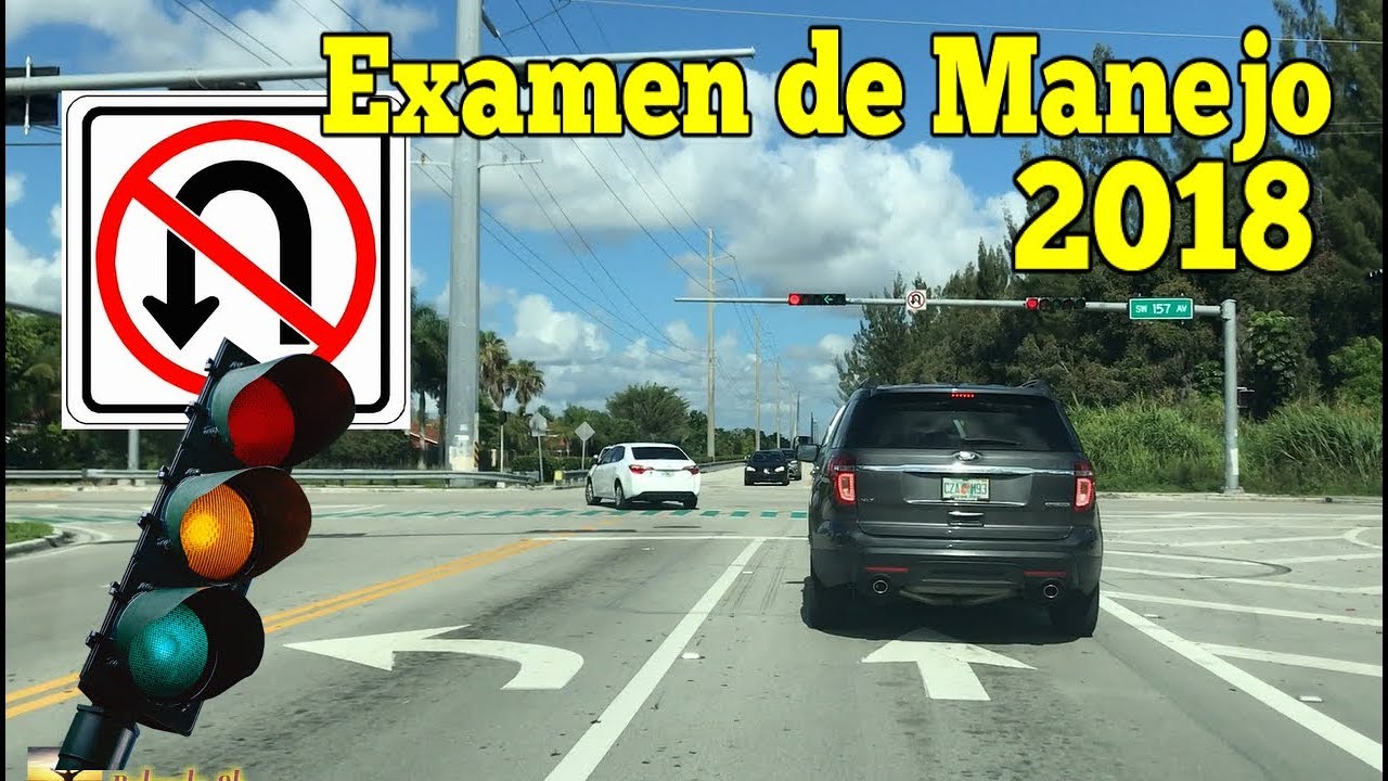 Preguntas del Examen de Manejo Escrito DMV 2018 en Español/teorico