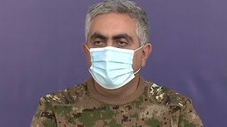 Пресс-конференция представителя МО РА Арцруна Ованнисяна