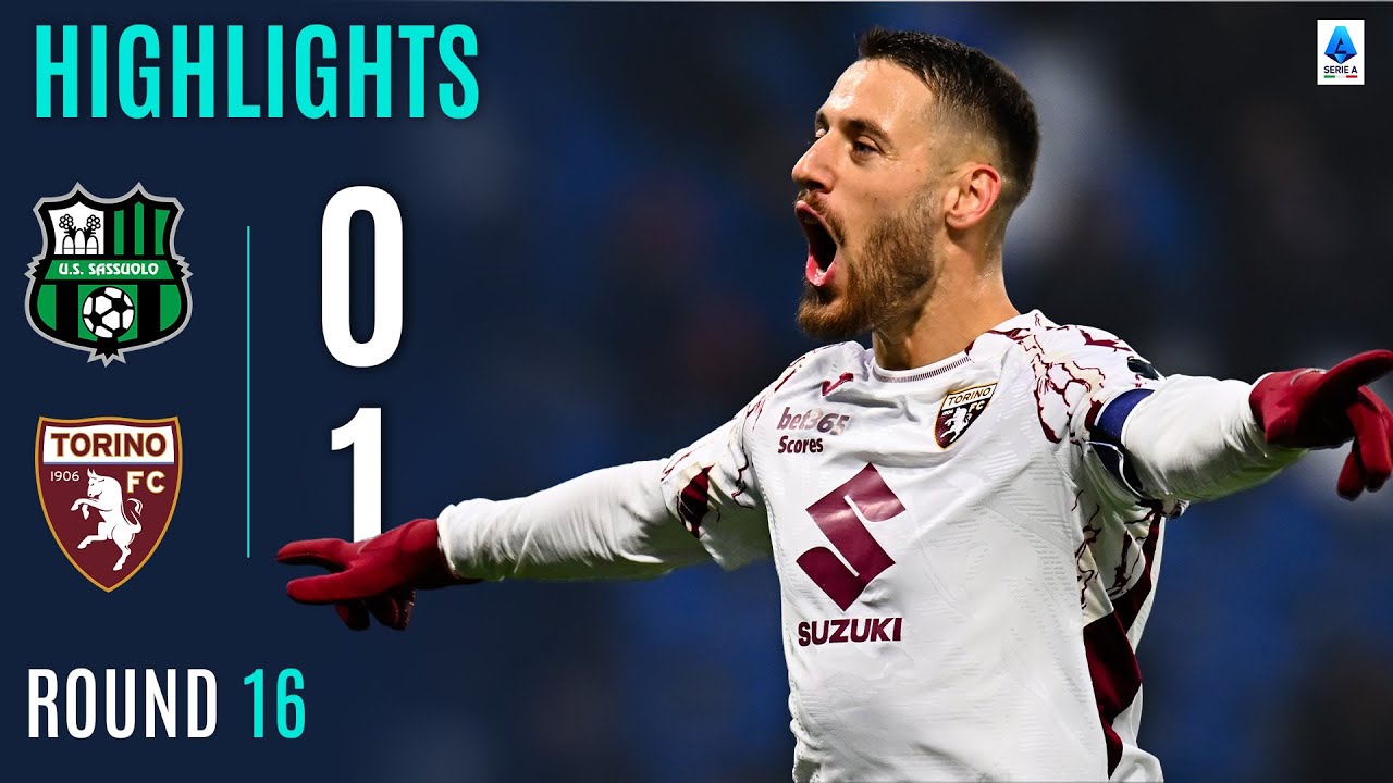 SASSUOLO-TORINO 0-1 | HIGHLIGHTS | Vlasic wins it from the spot | SERIE A 2025/26