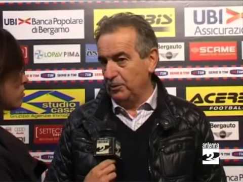 AlbinoLeffe Modena interviste Antenna 2 TV 231109